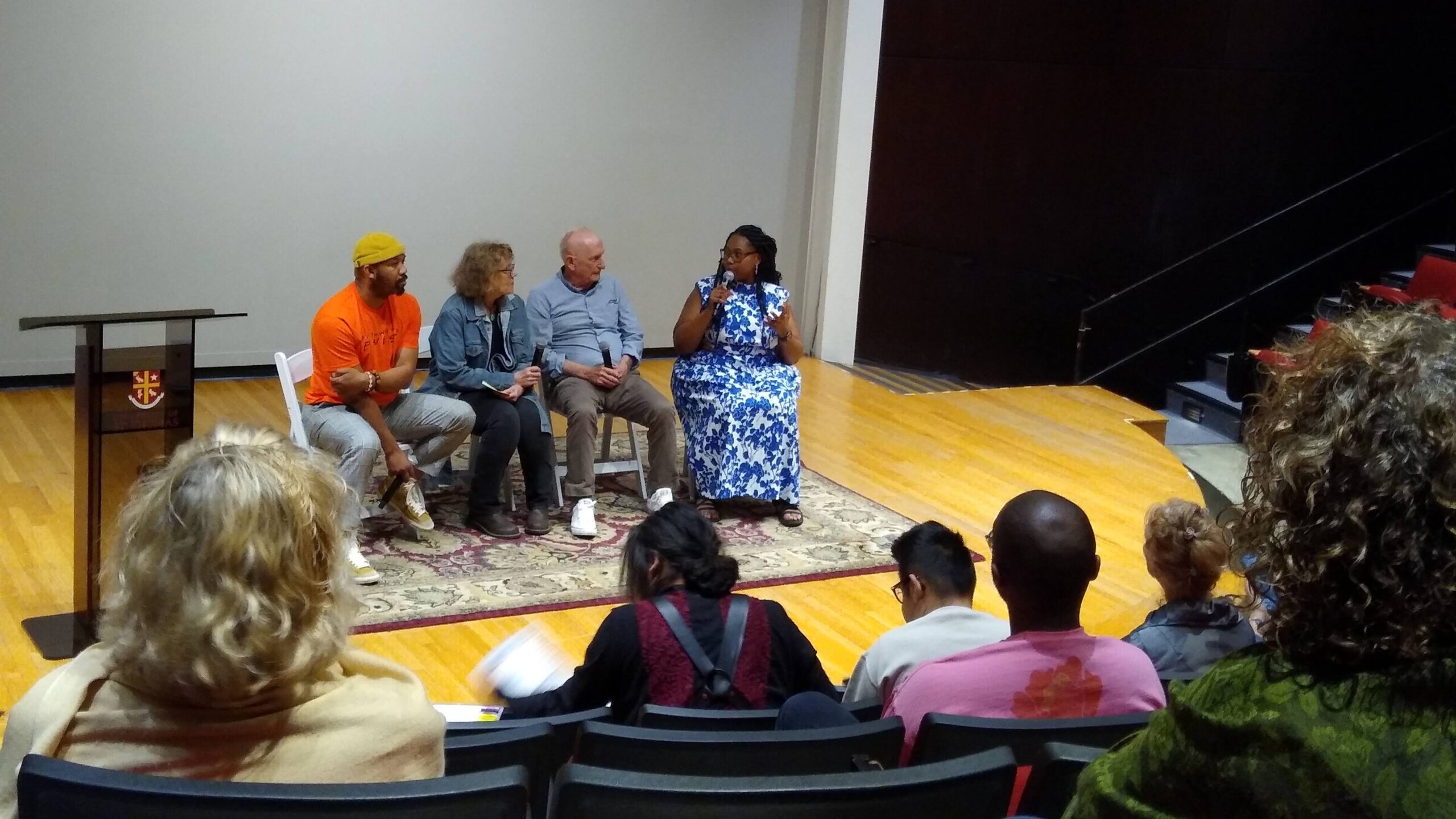 Live, in-person Q&A moderated by Pam Falkenberg and Jack Cochran, with previous Poetry Laureates, Outspoken Bean and Deborah D.E.E.P. Mouton